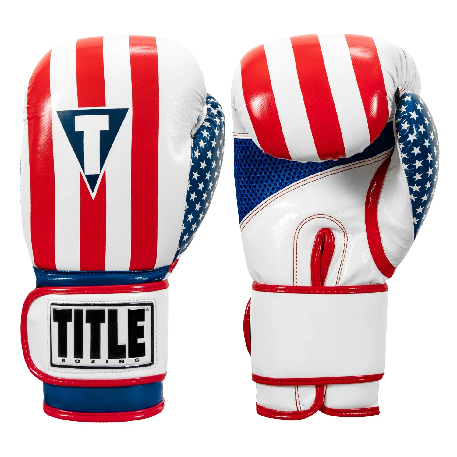 Image of TITLE BOXING INFUSED FOAM COMBAT USA TRAINING GLOVES