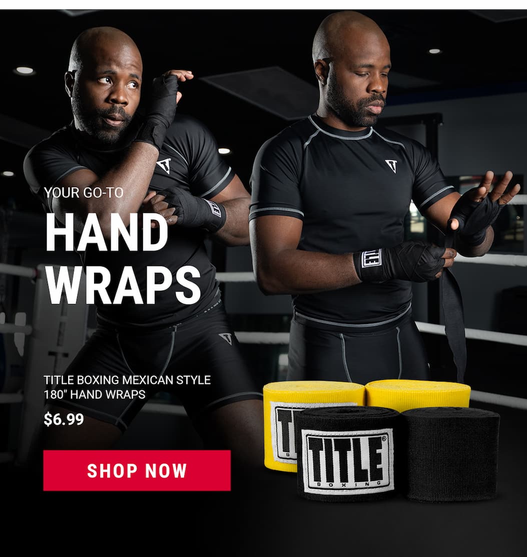 SHOP TITLE BOXING MEXICAN STYLE 180" HAND WRAPS - YOUR GO-TO HAND WRAPS
