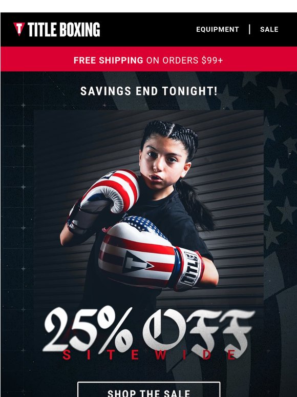 Time Is Running Out: 25% OFF Sitewide!