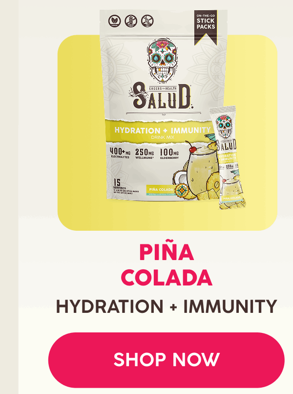 Piña Colada | Hydration + Immunity | Shop Now