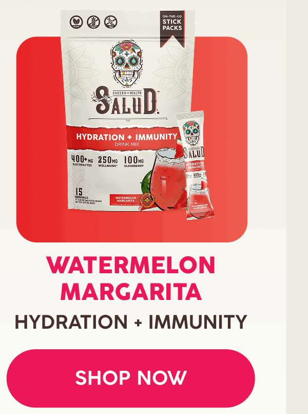Watermelon Margarita | Hydration + Immunity | Shop Now