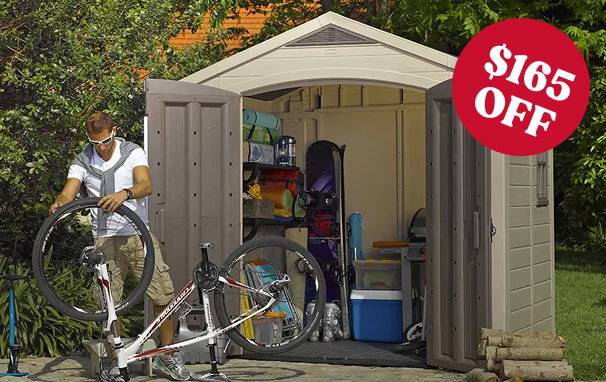 Factor 8x6 Storage Shed
