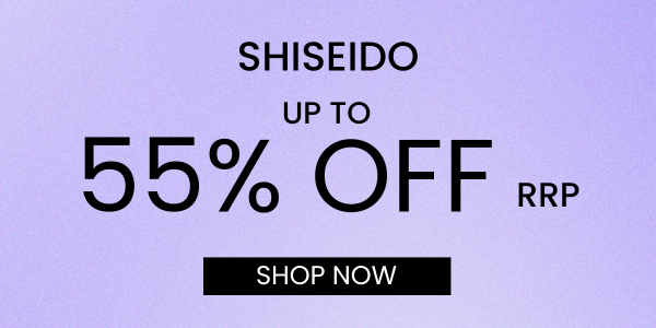 Shiseido - up to 55% off