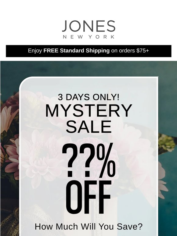 Mystery Sale! Reveal Your Deal Now
