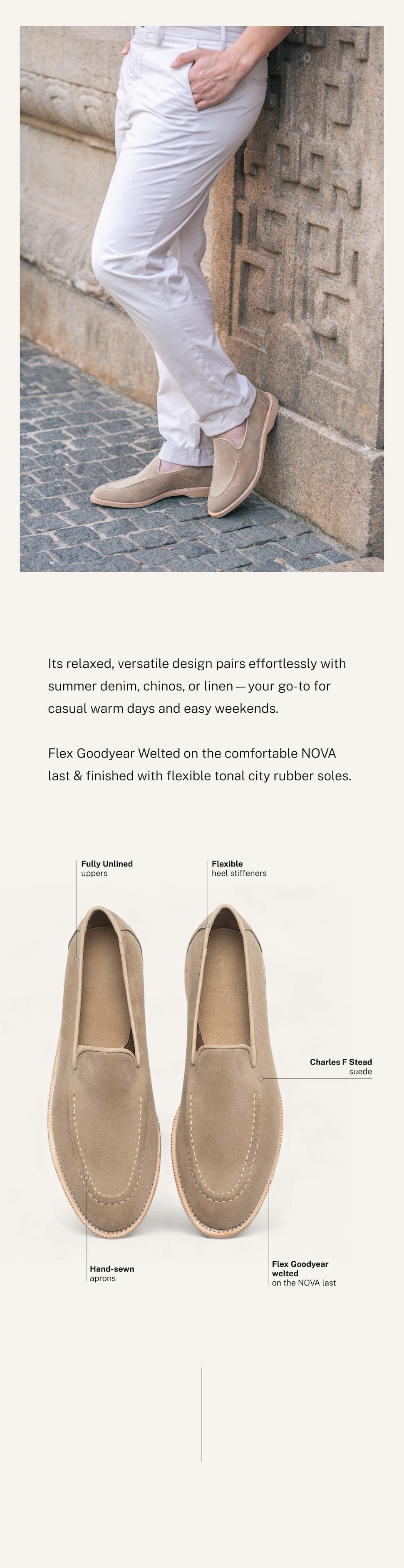 Unlined Loafers