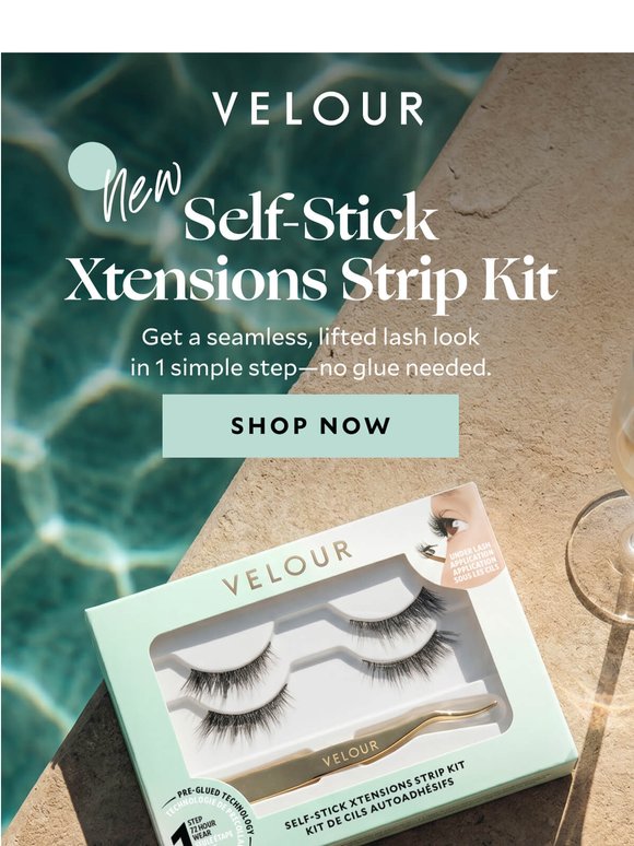 Meet the easiest lash extension look yet 💙