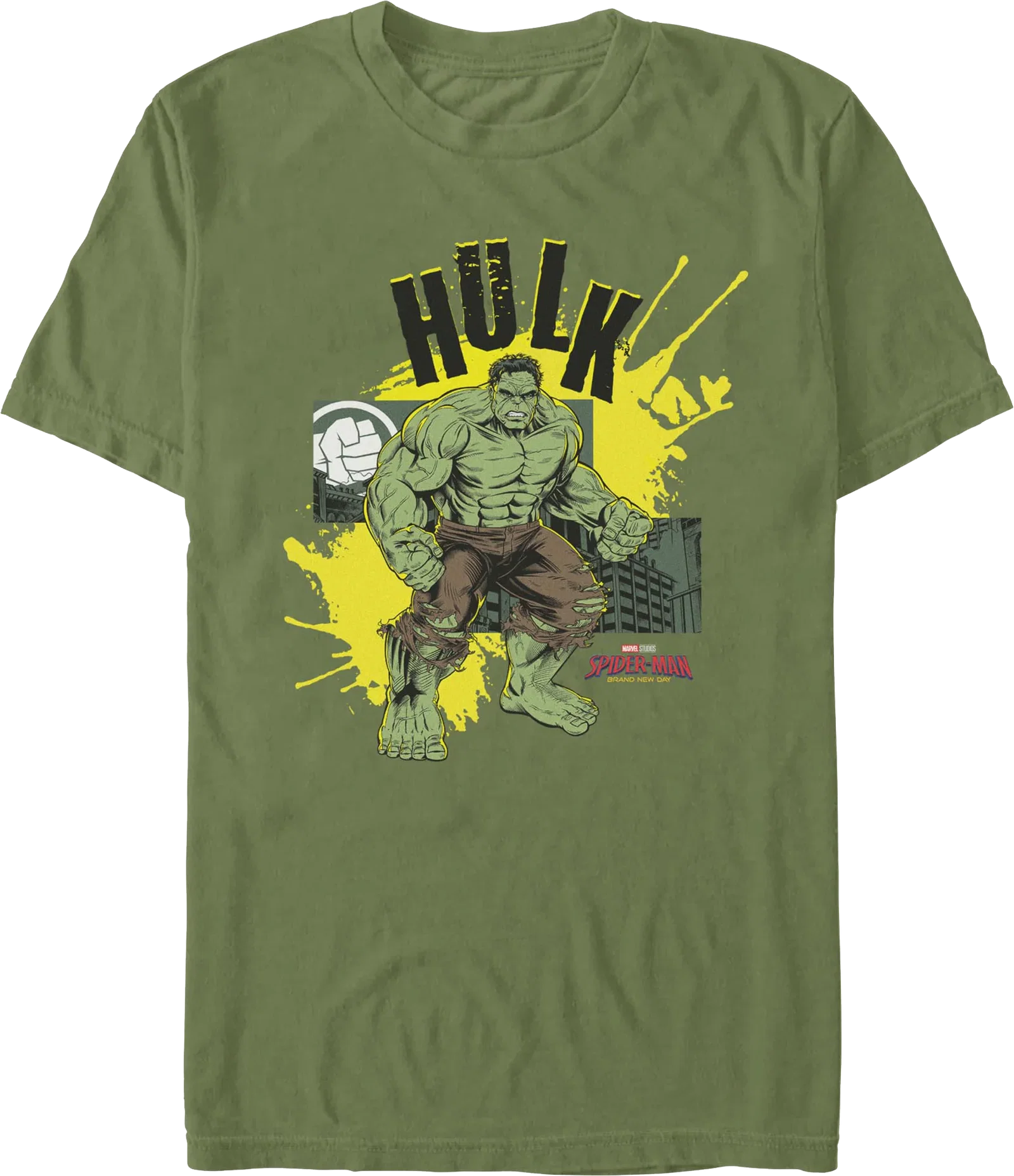 Hulk Spider-Man: Brand New Day Marvel Comics T-Shirt