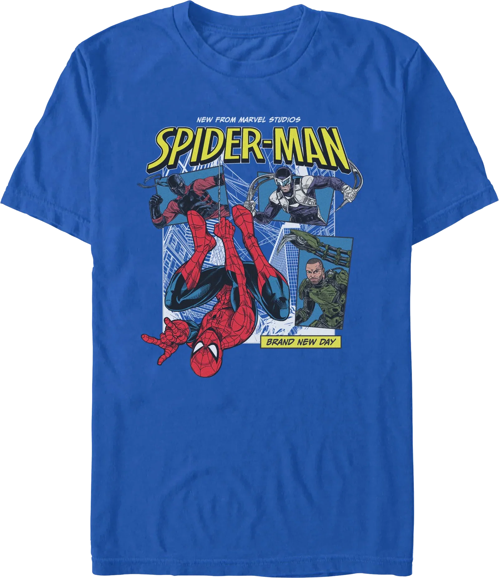 Spider-Man: Brand New Day Collage Marvel Comics T-Shirt