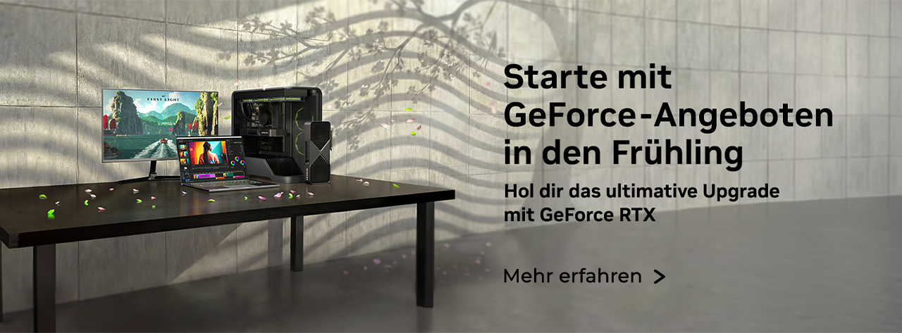 GeForce Frühlingsangebote