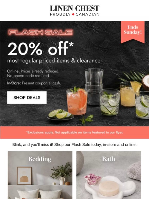 Limited-Time Offer 💥 EXTRA 20% OFF*