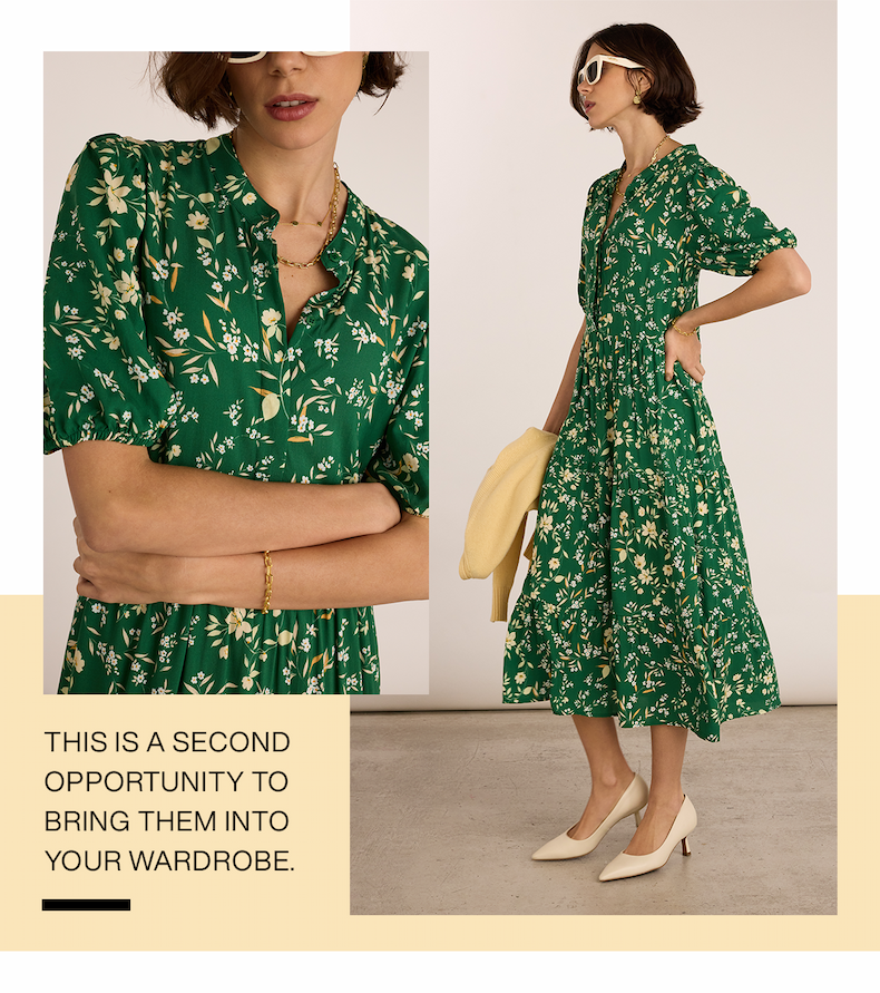 Mariella Printed Midi Dress