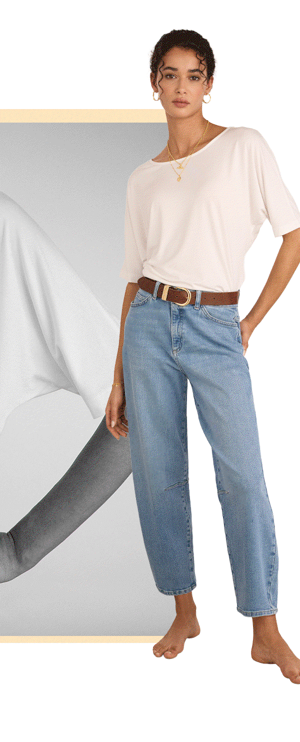 Carrie Relaxed Boat Neck Tee