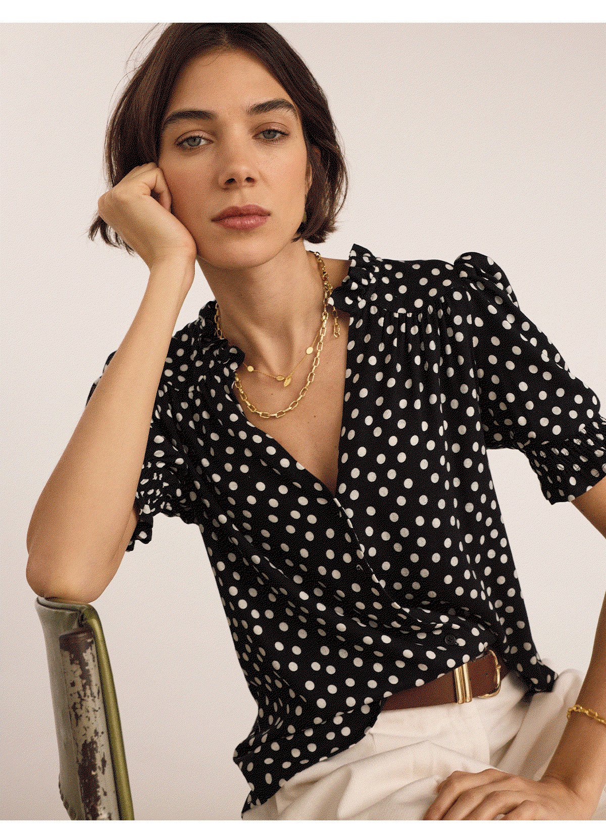 Nolan Printed Blouse