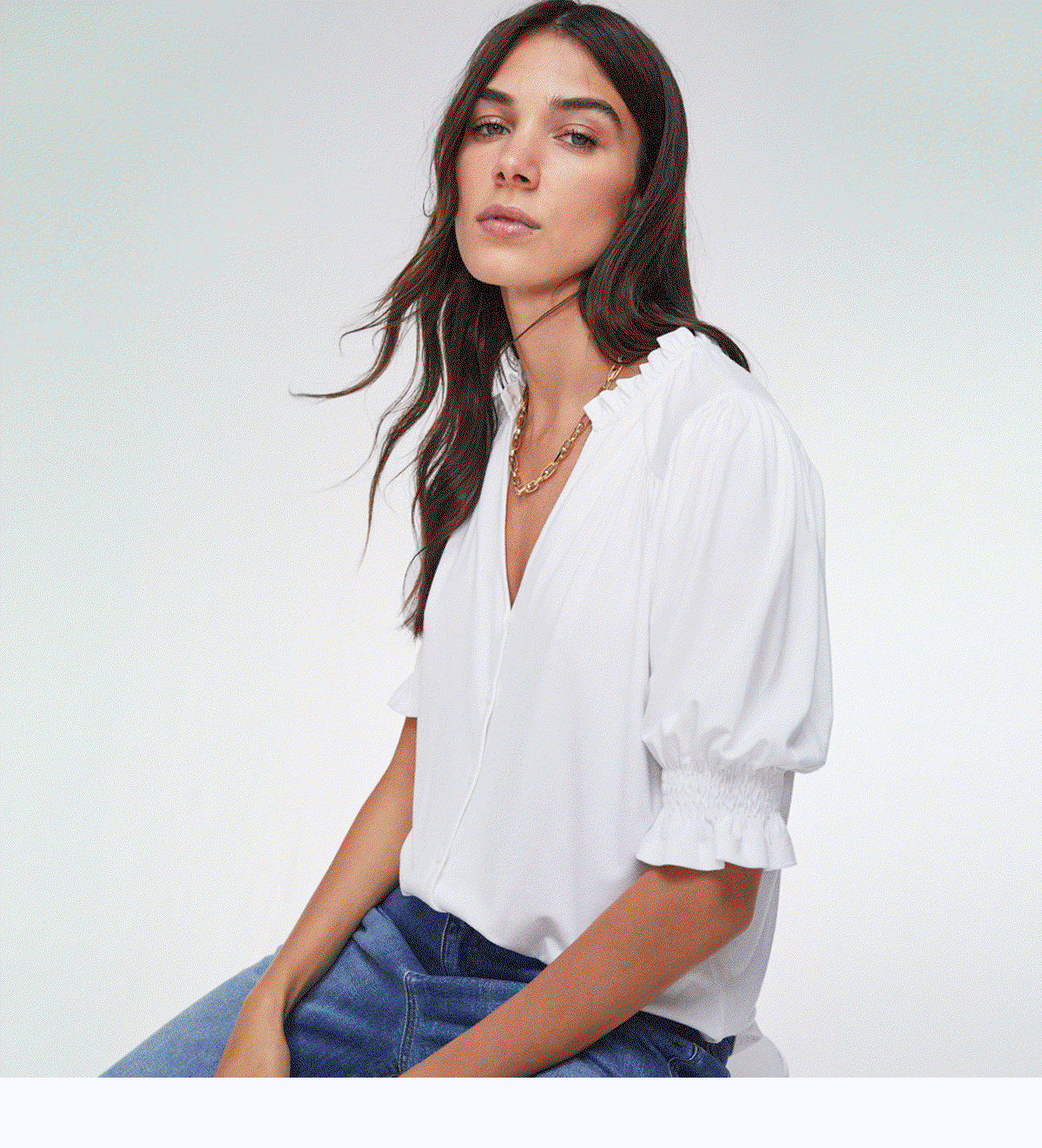 Noa Short Sleeve Blouse