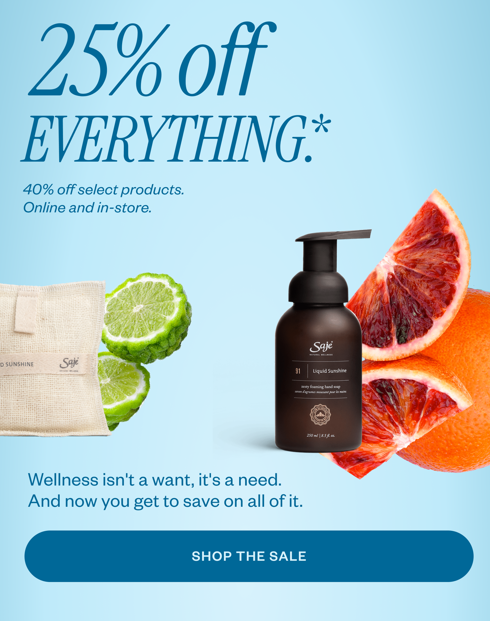 25% off. From best-sellers to feel-good favourites.