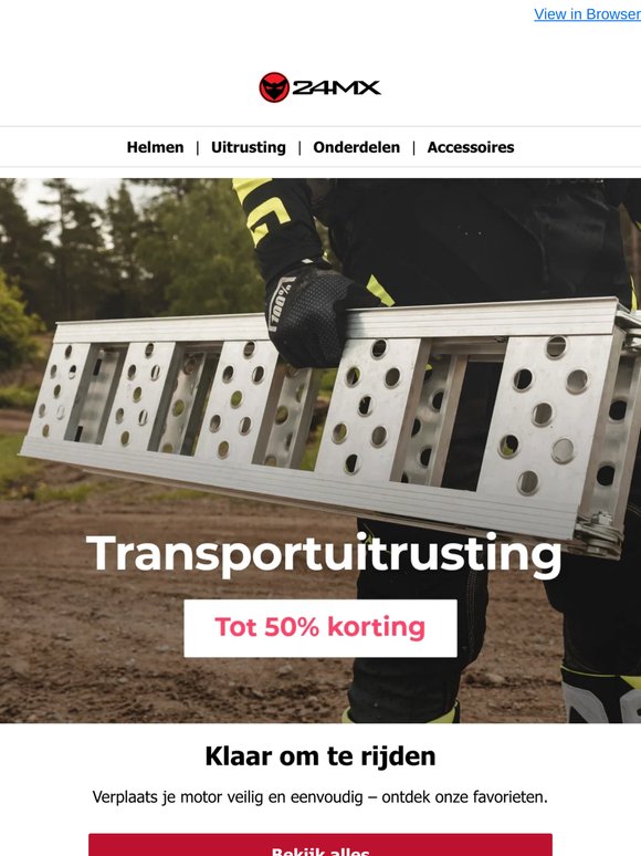 Laden. Gaan. Rijden. Uitrusting vervoeren was nog nooit zo makkelijk