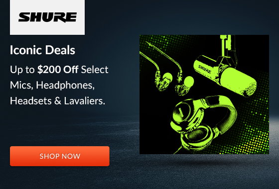 Shure Iconic Deals | Shop Now