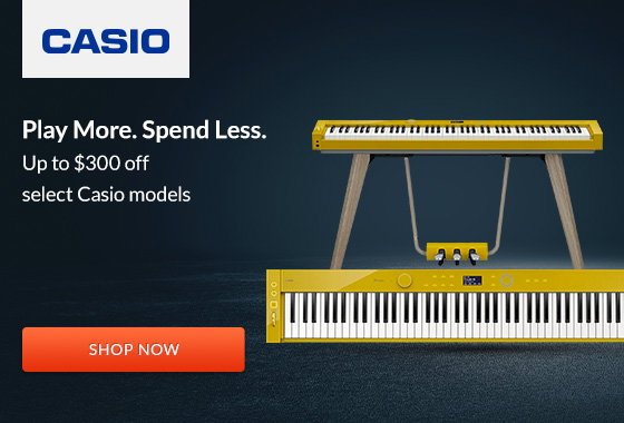 Casio Up to $300 off select Casio models | Shop Now