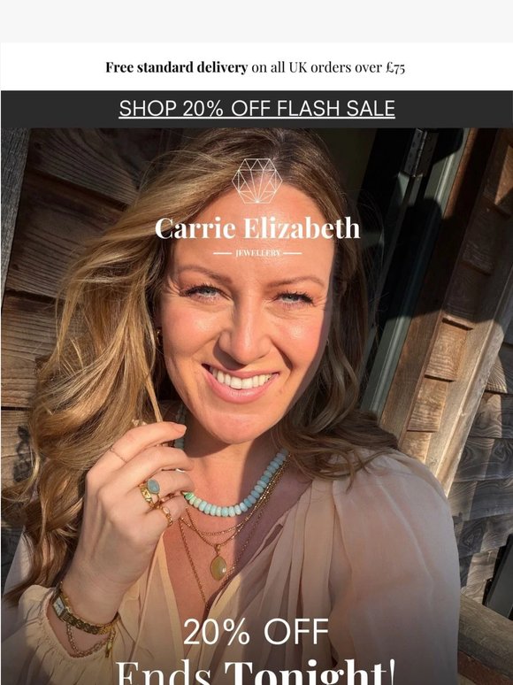 LAST CHANCE! 20% Off Ends Tonight✨