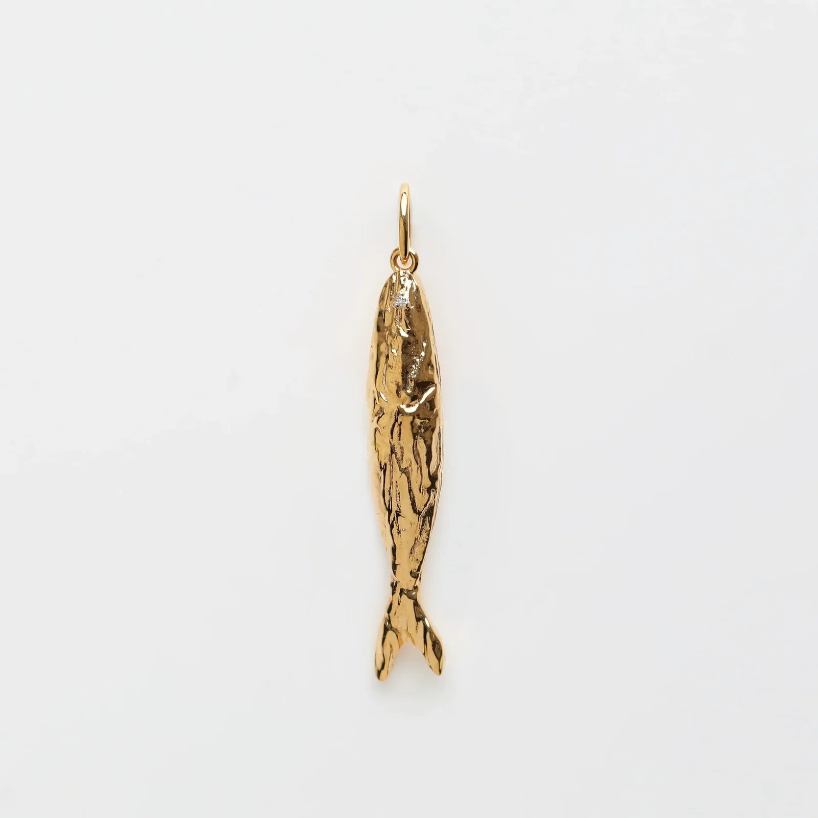 Image of Molten Diamond Fish Pendant