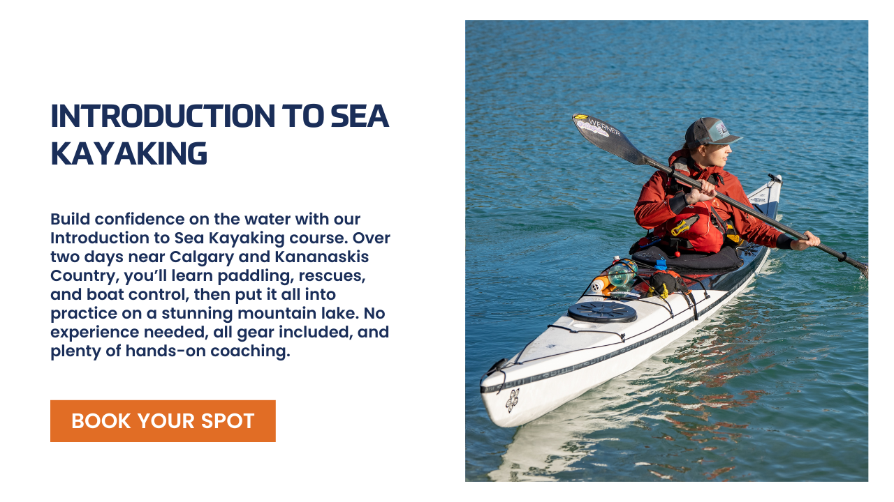 Book intro to Sea Kayak course