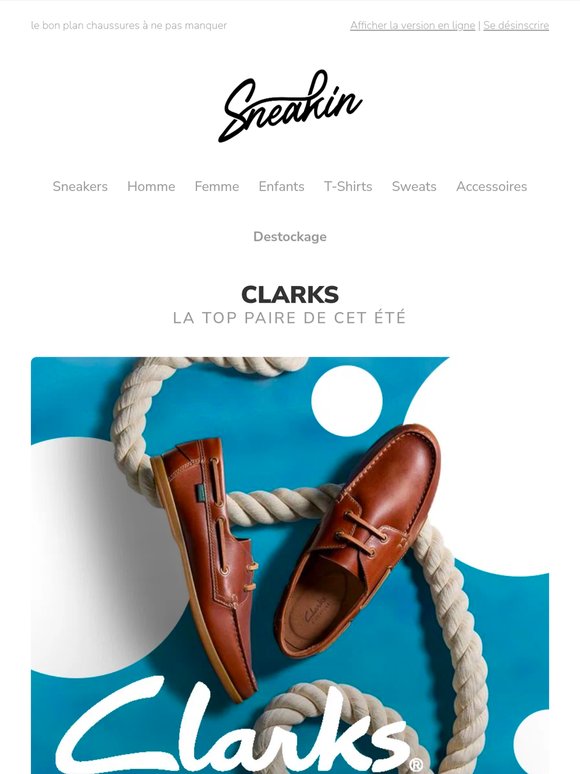Vos nouvelles Clarks vous attendent ✨