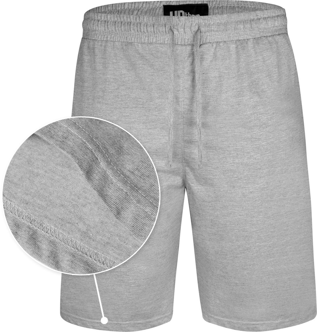 Image of Uptheir Jersey Lightweight 'Wave' Shorts in Grey