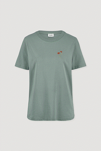 Print T-Shirt Relaxed aus reiner Bio-Baumwolle