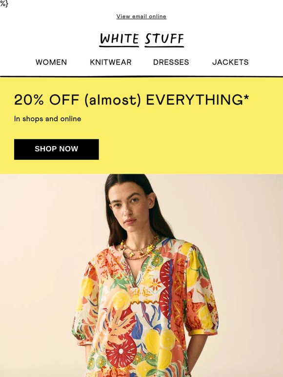 NEW summer styles in tropical shades