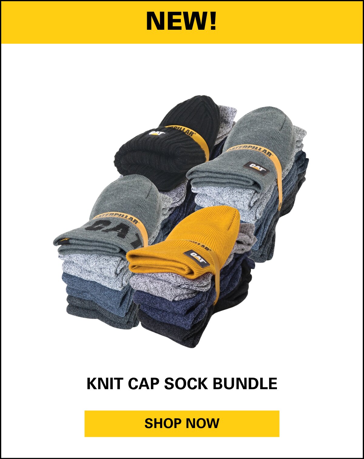 KNIT CAP SOCK BUNDLE