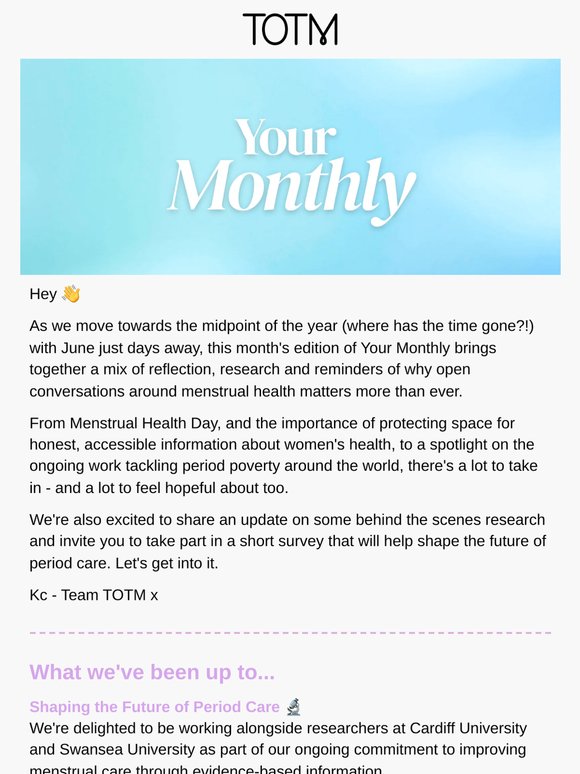 Your Monthly - May 🌞