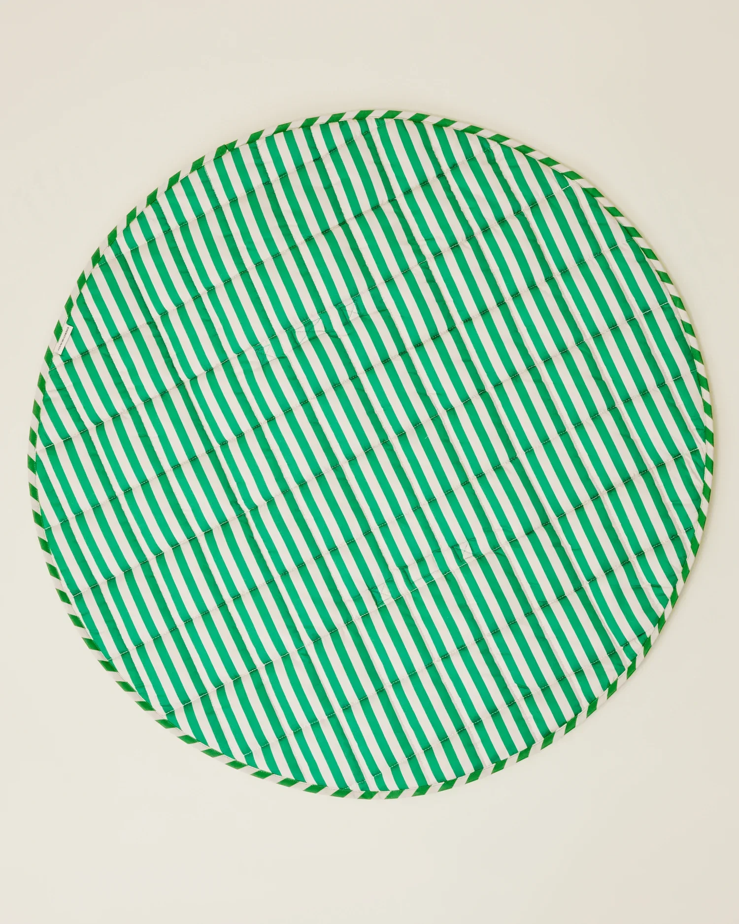 Image of Inside/Outside Play Mat | Green Stripe
