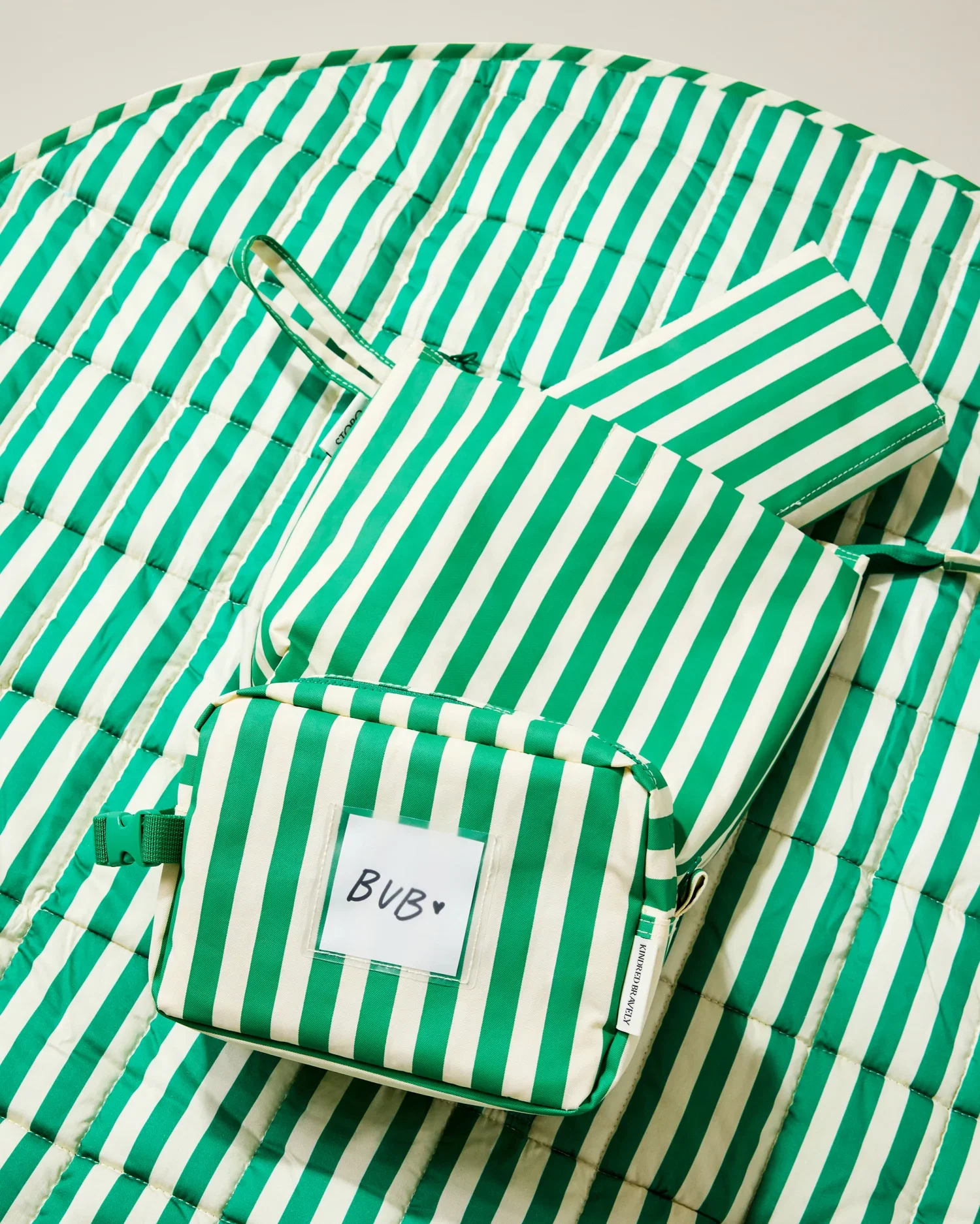 Image of On the Go Bundle | Green Stripe