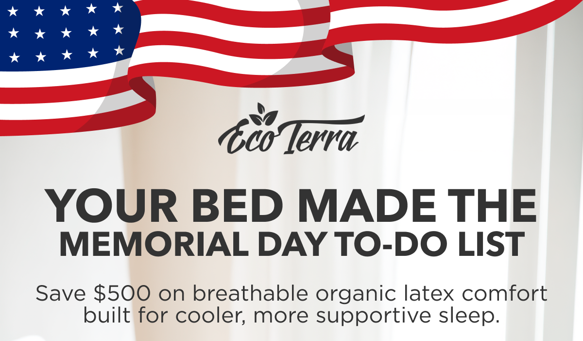 YOUR BED MADE THE MEMORIAL DAY TO-DO LIST