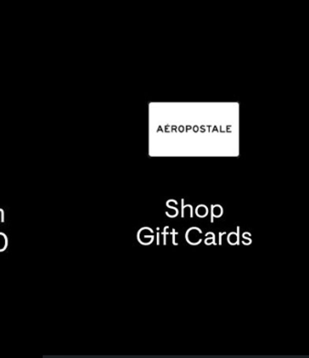 Shop gift cards