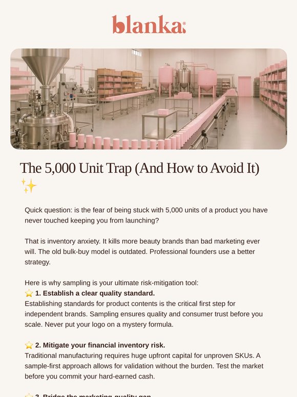 The 5,000 Unit Trap (And How to Avoid It) ✨
