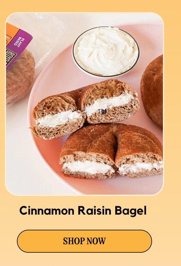 Cinnamon Raisin Bagel