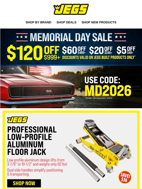 Trackside Essentials: Save Up To $120 Off