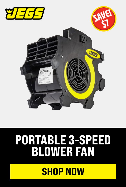 Portable 3-Speed Blower Fan