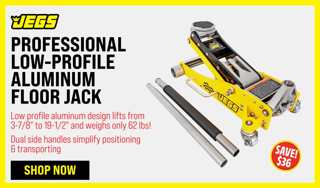 Professional Low-Profile Aluminum Floor Jack