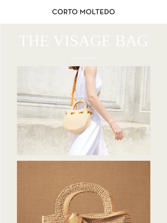 The Art of Summer Carrying: Visage Bag in Rafia - Corto x Lucy Folk