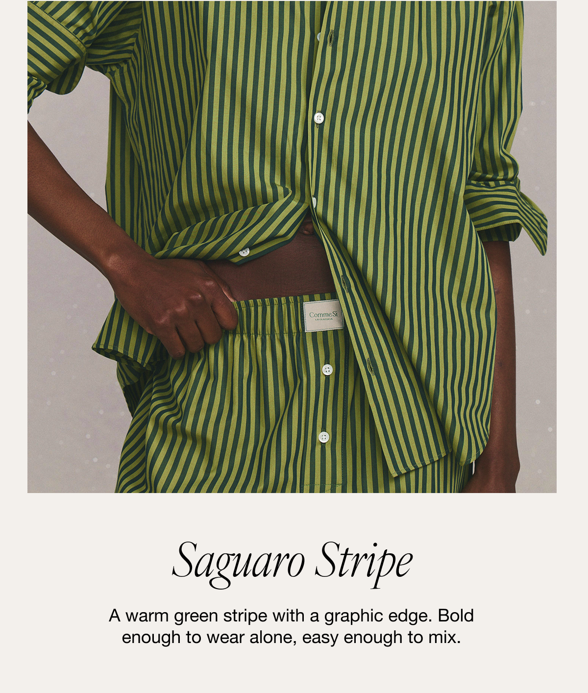 New: Cotton Stripes