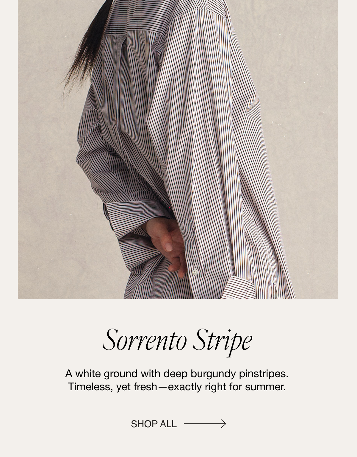 New: Cotton Stripes