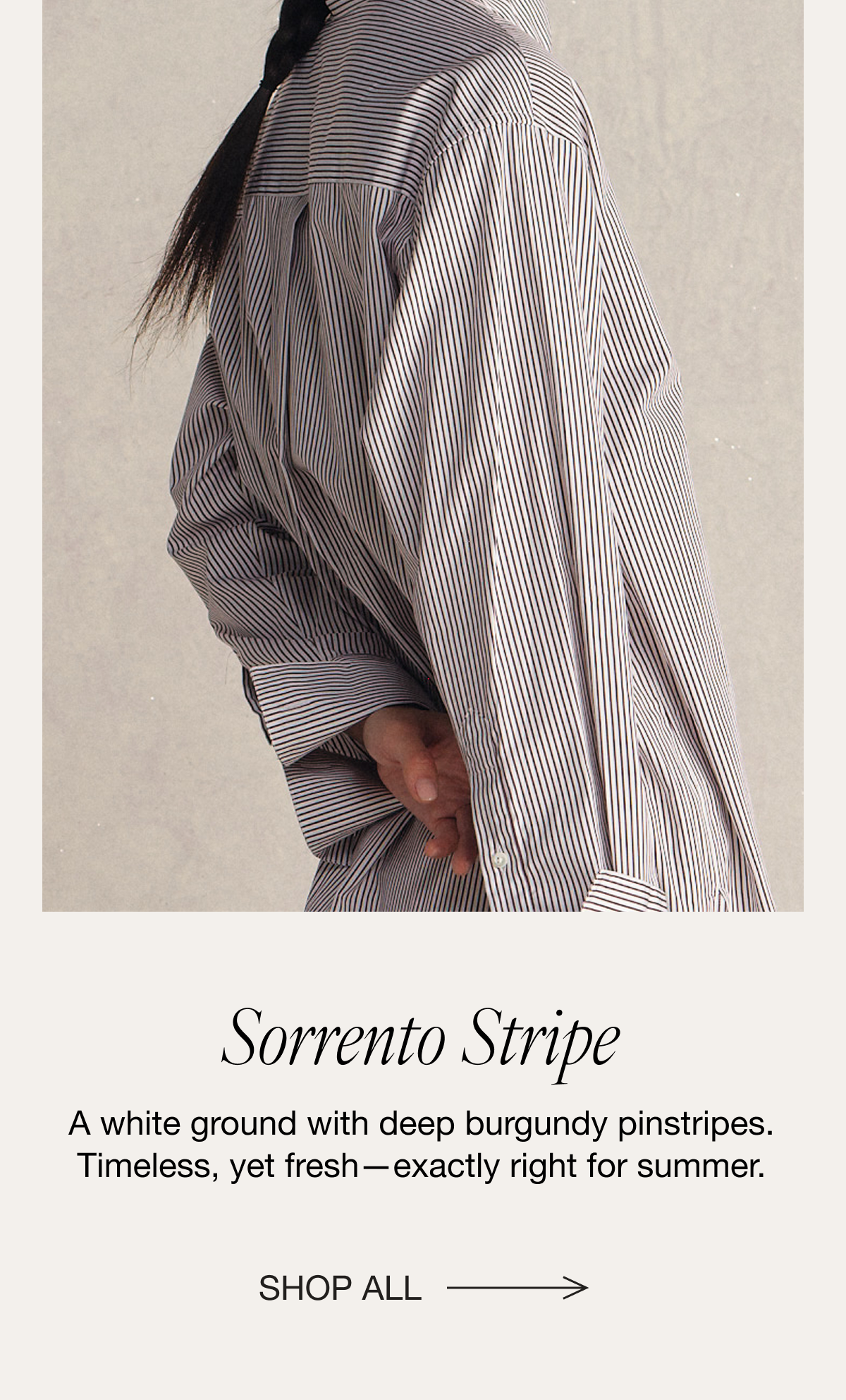 New: Cotton Stripes