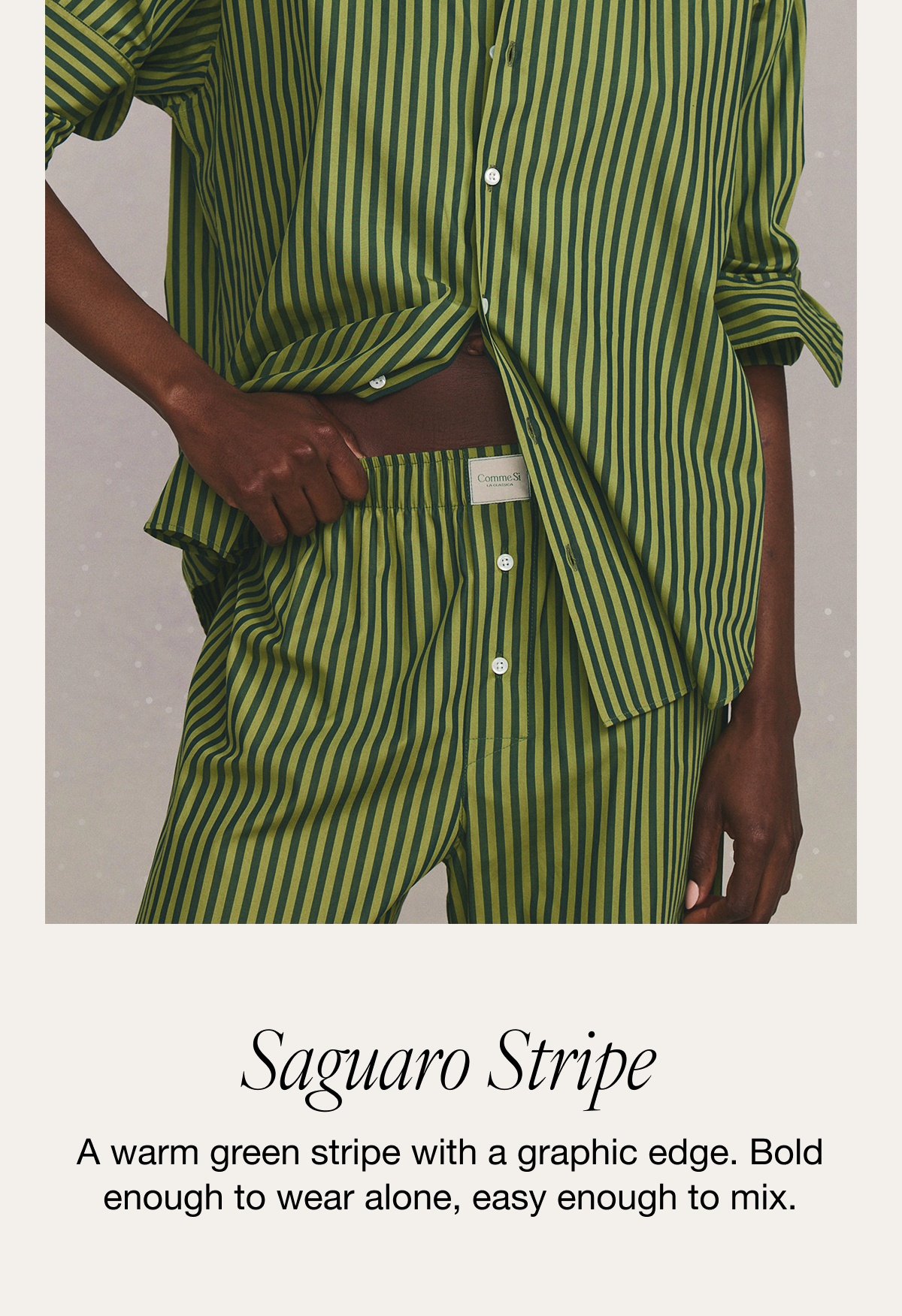 New: Cotton Stripes