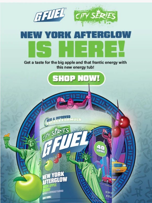 🚨 NEW FLAVOR: New York After Glow is HERE 🌃