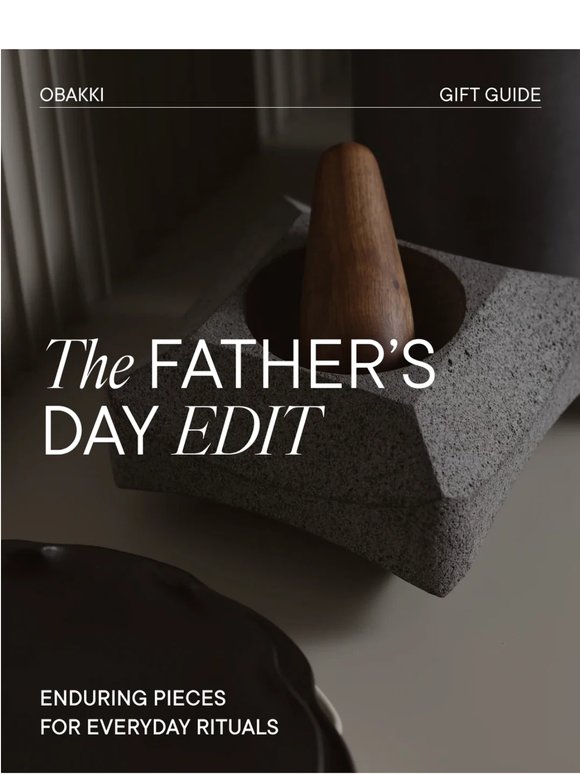 A Curated Gift Guide for All Father Figures