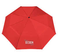 Image of 42" Arc Budget Solid Telescopic Folding Umbrella 