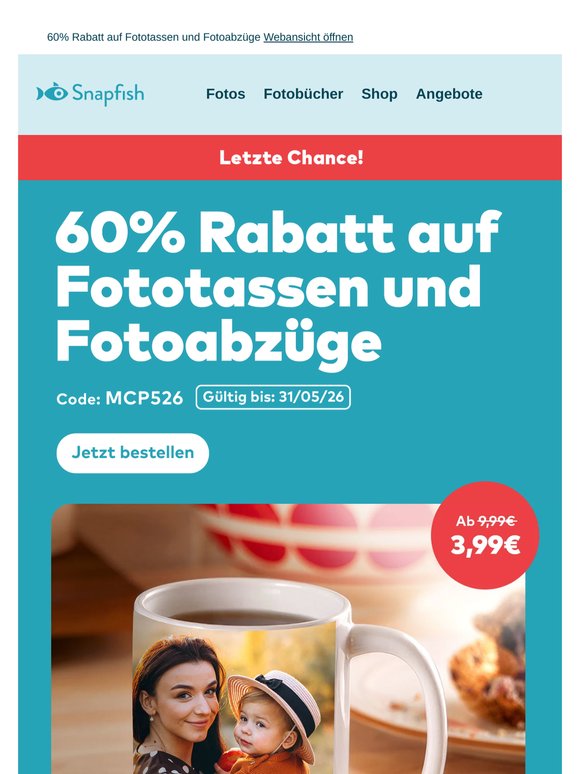 Sie können sich immer noch 60 % Rabatt sichern