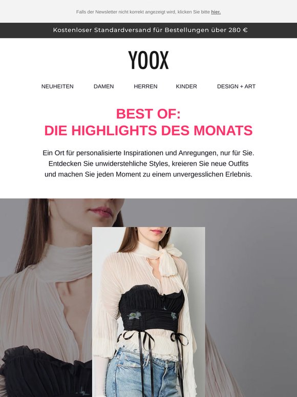 Ein Ort für personalisierte Inspirationen und Anregungen, nur für Sie >